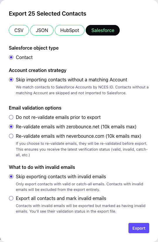 Salesforce Integration